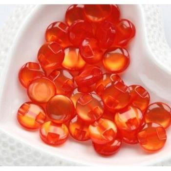 Boutons en résine pour bricolage 50 pièces couleur bonbon