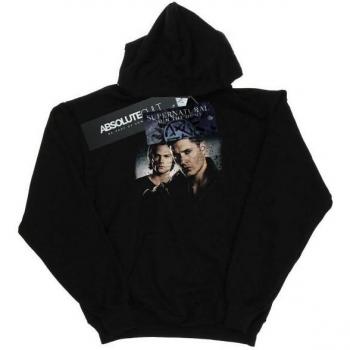 Felpa con cappuccio da donna con poster Supernatural Sam e Dean