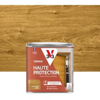Vernis V33 Chêne Moyen Satin Écologique 0,5L