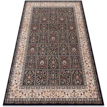 Tapis de Salon Nain Fleurs 1181/51011 Bleu 240x340 cm