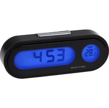 ChronoTherm Car Dashboard Clock & Temp Gauge