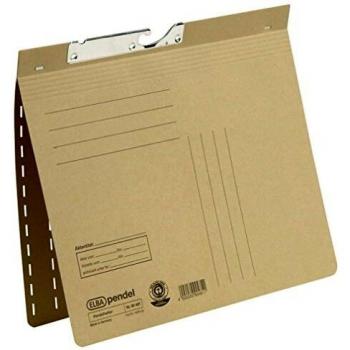ELBA Pendelhefter 100560106 DIN A4 230g kfm. Heftung RC Karton braun