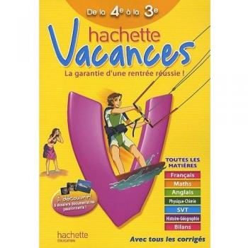 Hachette vacances de la 4e à la 3e