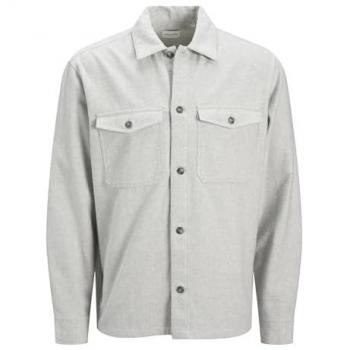 Camicia Jack & Jones Overshirt Perfect Melange Light Grey L