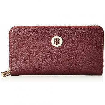 Cartera de Mujer Tommy Hilfiger Th Core Lrg Za, Cabernet