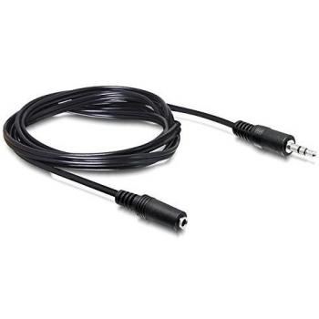 DeLOCK 84002 Cable de audio 3m 3.5mm Negro