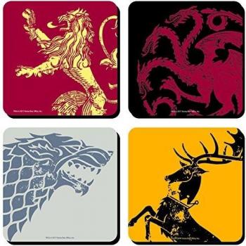 Game of Thrones Sigil Untersetzer Set