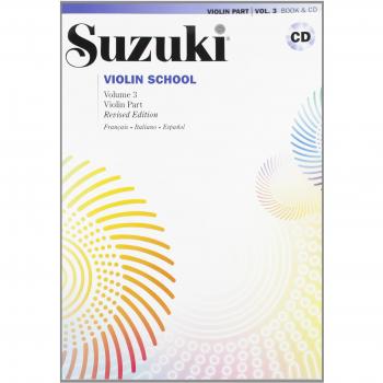 SUZUKI VIOLIN VOL 3