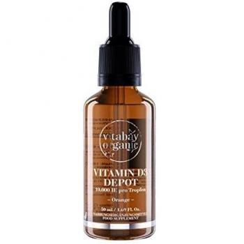 Vitabay D3 Liquid Orange – 50 ml, 1500 vegane Tropfen, 10 000 IE