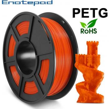 Filamento Naranja PETG 1,75mm 1kg Sin Burbuja
