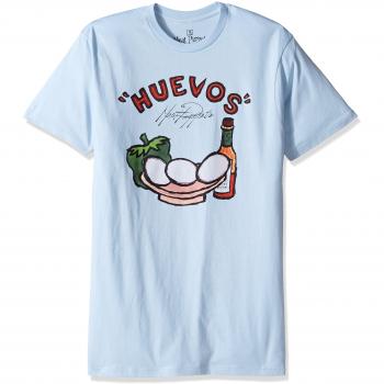 Mpt Huevos Meat Puppets T-Shirt for Men – Light Blue, Size M