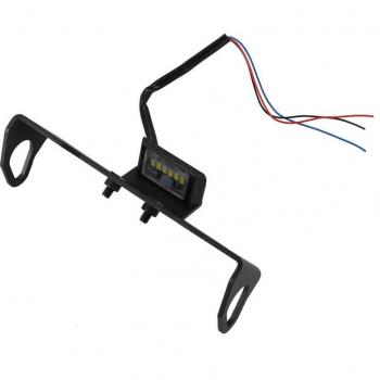 Fixation lumineuse LED plaque immat. YZFR1 – support moto Yamaha R1 avec queue rangée