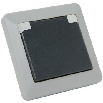 Debflex 735120 Prise 2P+T 16A Gris IP44