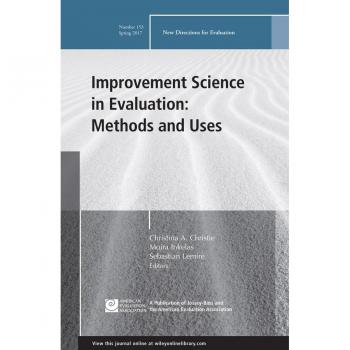 Vitalsource Technologies, Inc. Improvement Science In Evaluation: Methods And Uses: New Directions For