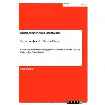 Parteiverbot in Deutschland: Case Study