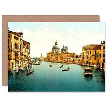 Artery8 Venice Old Town Canal View Photo Card