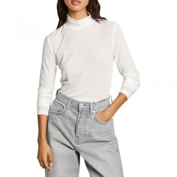 Pepe Jeans mujer camiseta manga larga Flory blanca