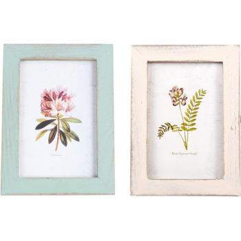 Cadre Photo Mariage Vintage en Bois