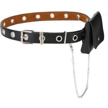 Cinturón de cadena para mujer 105cm con un orificio