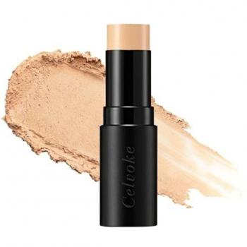 Celvoke Intention Skin Stick Foundation 100 – Bright Ocher Finish