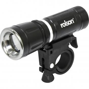 Rolson 61606 3W Front LED Bike Light – Black