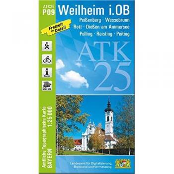 Weilheim i.OB 1:25 000