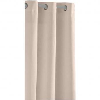 Cortina Antilo VENISA 140x270 cm em Poliéster Bege