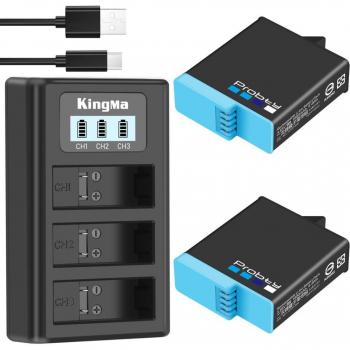 Fully Decoded 1680mAh Battery for GoPro Hero 8, Hero 7, Hero 6