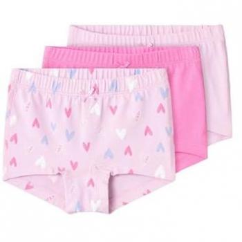 Confezione 3 culotte rosa