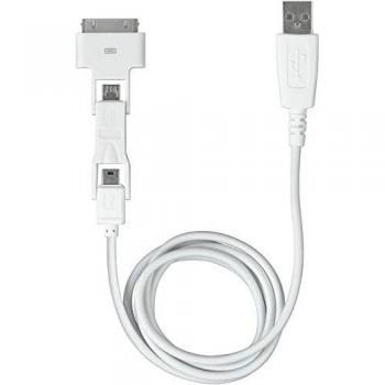 Bticino S2612D: 3‑in‑1 USB‑Kabel (Micro, Typ C, USB‑A) 1 m