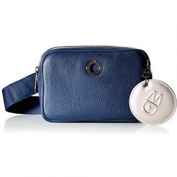 Mandarina Duck Mellow Leather Tasche für Damen, Dress Blue, 18x12x6 (L x H x W)