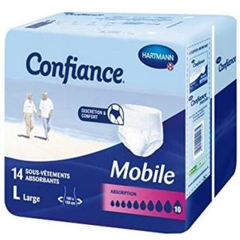 Confiance Men Sous-vêtements Absorbants M 5 gouttes X8