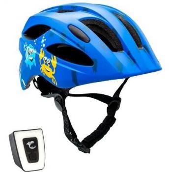 Casco da Ciclismo UV-Cut Crazy Safety Junior 54‑58 cm