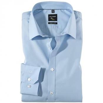 Businesshemd OLYMP “No. Six” – Super Slim, Urban Kent, Jungen, Gr. 44, Normaler Arm