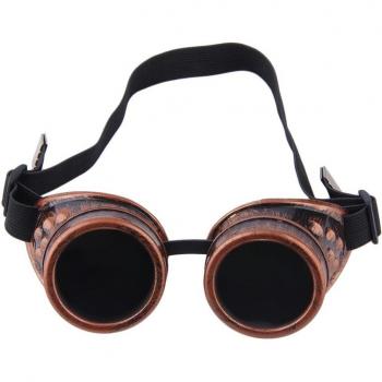 Sportliche Schweißbrille im Retro-Stil