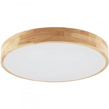 Deckenlampe 'Tanju' aus Holz für Wohnzimmer & Esszimmer von Lindby
