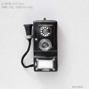 Nostalgic Wall Phone Decoration