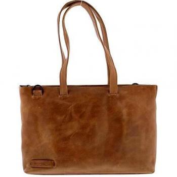 Schultertasche Plevier Rutland 15,6 – Leder‑Laptoptasche Damen