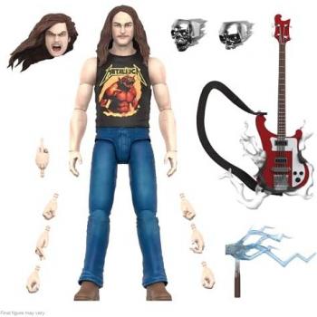 Metallica Cliff Burton Ultimates Figurine Superhero Wave 2 (18 cm)