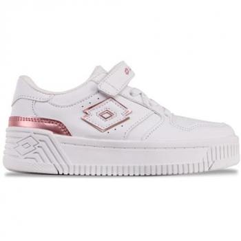Lotto Sneaker Weiß/Rosa Größe 28