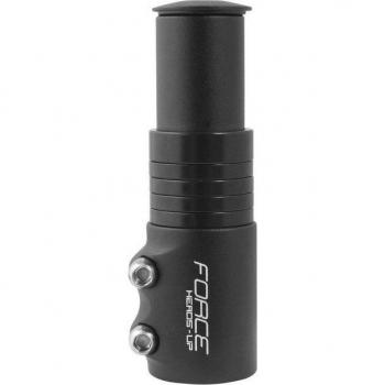 F-nástavec vidlice 1 1/8'' Al, matná černá