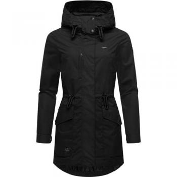 Ragwear Damenparkas – Alysa L in Schwarz