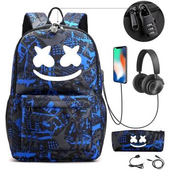 Mochila Estudiante Marshmello