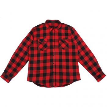 Ruitpatroon Flanel Overhemd voor Lente/Zomer
