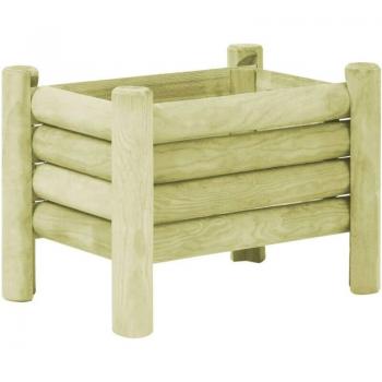 Arriate de Madera de Pino 60x40x42
