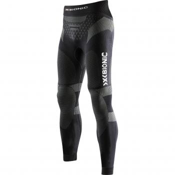 X‑Bionic Twyce AW17‑18 Long Pants – Herrenlaufhose, Schwarz/Anthrazit, Größe XL