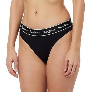 Pepe Jeans para mujer. PLU10917 Braga Clásica Logo Estampado negro (L)