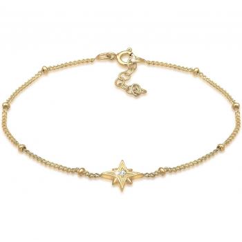 Collana ciondolo stella con pietra topazio e argento
