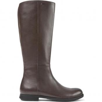 Botas Camper K400451 en piel auténtica con cremallera y plantilla acolchada