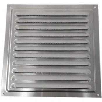 Dual‑Layer 200x200mm Metal Grill Vent with Inbuilt Mosquito Screen